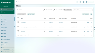 MintHCM - Ideas - List View